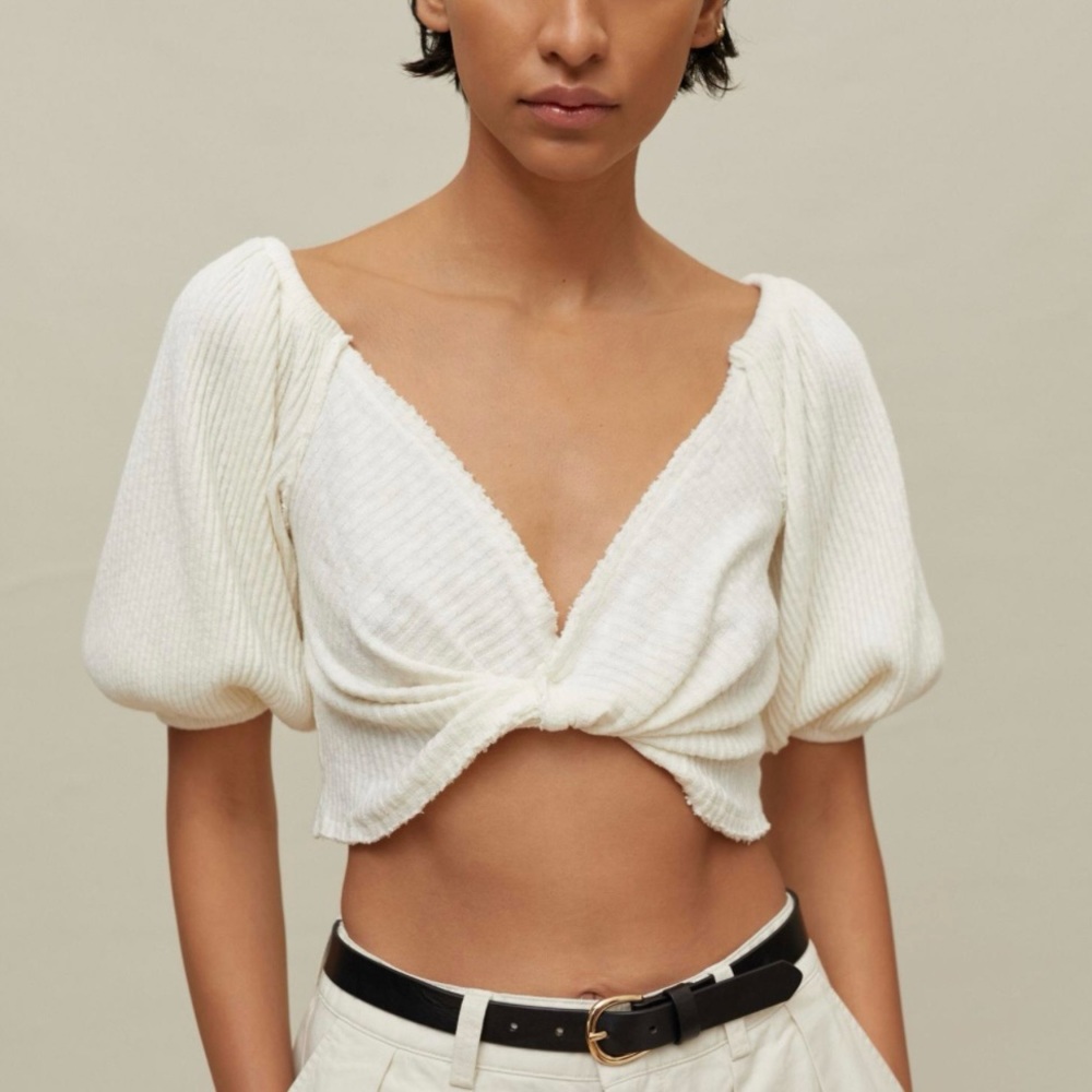 Urban Outfitters Lena Twist-Front Top